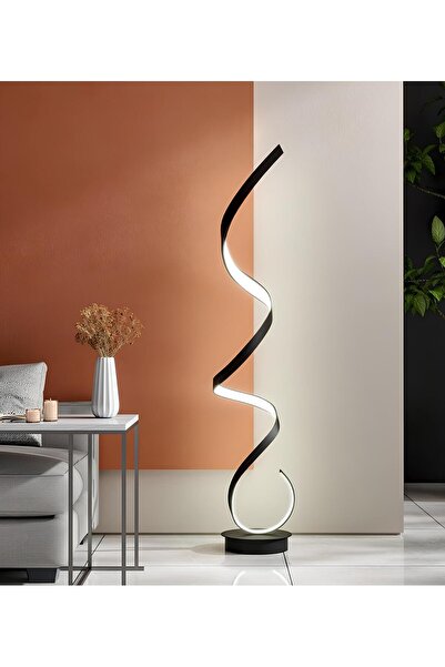 burenze Modern Led Abajur Led Lambader Estetik Görünüm Katar çift renk