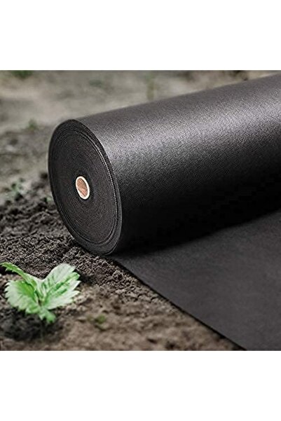 Choice 80CMX1000CM black Garden Landscape Fabric Weed Barrier Heavy Duty Driv...