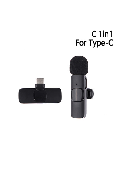 Choice Wireless Microphone Audio Video Mini Mic For Phone Laptop Live Broadcast Gaming Mobile Phone Micr...