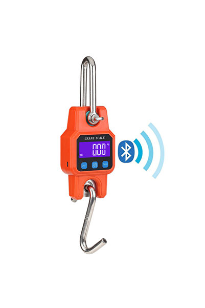 Choice1 orange Digital Hanging Scales 300kg Blue-tooth precision 50g Electron...