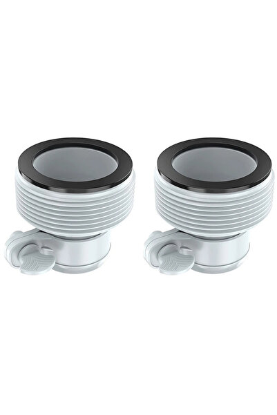 Choice1 محولات خرطوم من النوع B من ALLOYSEED، قطعتان، مقاس 1.25 بوصة إلى 1.5 ...