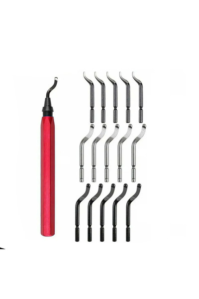 Choice RB1000 15 قطعة شفرات قاطعة نتوءات سكين تشذيب مكشطة أداة إزالة النتوءات...