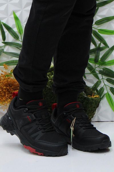 lumberjack Star Black Red Comfortable Original Προϊόν Αδιάβροχα Παπούτσια εξωτερικού χώρου