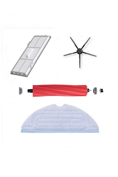 ROPALDE Set de 4 piese de schimb compatibile cu aspiratorul robot Roborock S7 MaxV Plus