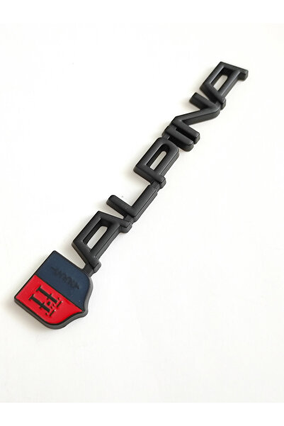 vagparts ملصق شارة ملحقات بي ام دبليو ألبينا (أسود)