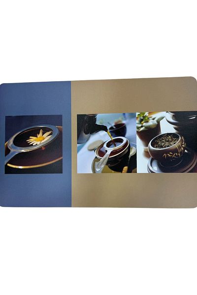 MIHAELA Multi-Pattern 6-Piece American Service Set: Erasable, Plastic, Decorative, Practical 30X45 cm