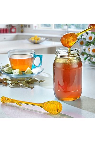 QLUX IDEAS Honey Spoon 2 Li Honey Spoon Bpa Free Honey Jam Spoon