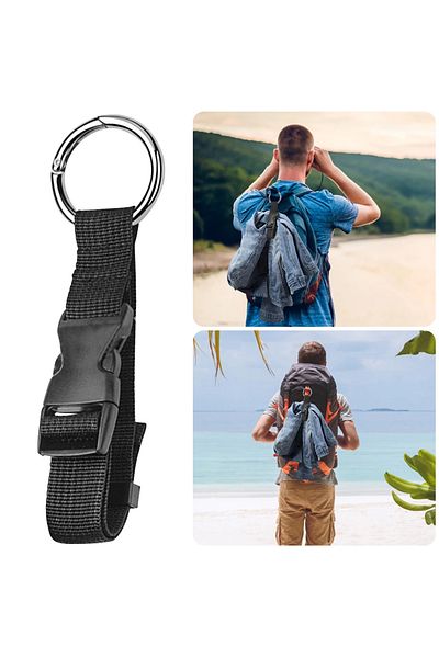 Alloet Travel Luggage Fixed Strap with Release Buckle Backpack Jackets Gripper Anti-Theft Suitcase Carri...