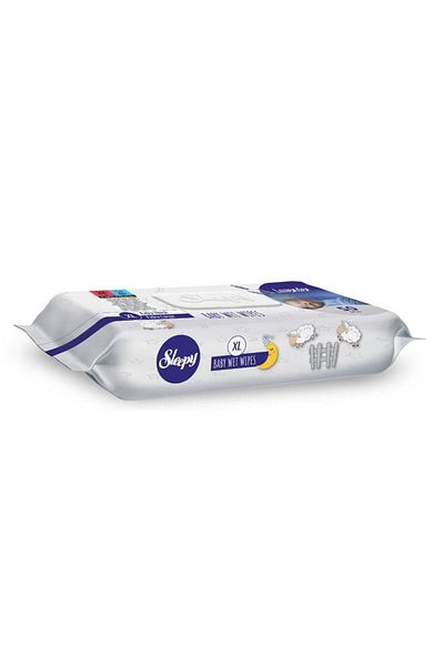 roztomily Nessiworld Sleepy XL Lavender Scented Baby Body Cleaning Wipes 50 Sheets