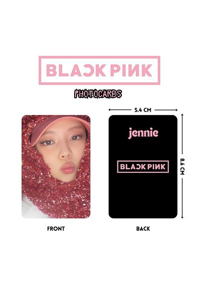 Kpop Dünyasi Blackpink Jennie Photocard Set - 1