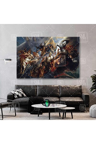 SML TABLO Mitolojinin Gücü The Fall of Phaeton Peter Paul Rubens Mitolojik Ya...