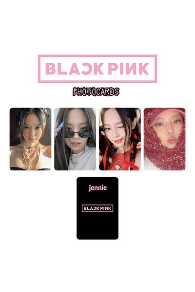 Kpop Dünyasi Blackpink Jennie Photocard Set - 1
