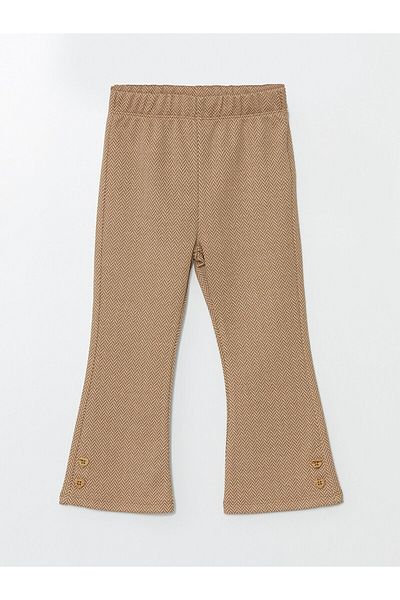 LC Waikiki Lcw Elastic Waist Basic Girl's Flare Leg Girls' Tights