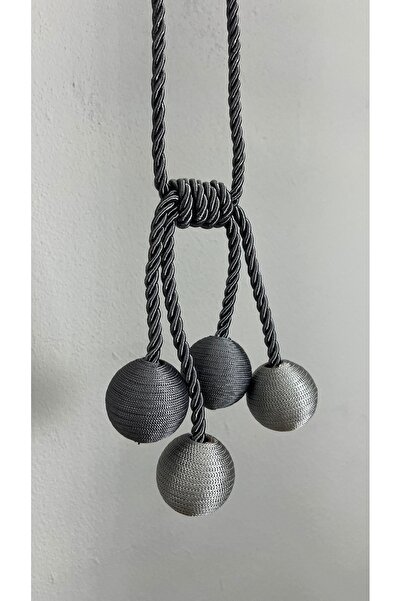 GLOMAR 4 bile crem antracit fundal cortina legare - gri deschis tavan lux cornice brașoletă