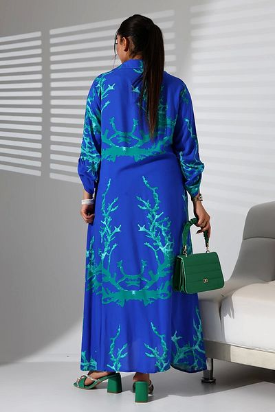 LadyMina Pijama Φόρεμα με πουκάμισο LadyMina