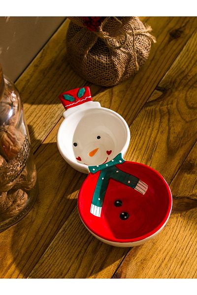 LC Waikiki New Year's Themed Ceramic Plate with Most Trendy Designs Special from Full Moon to New Year