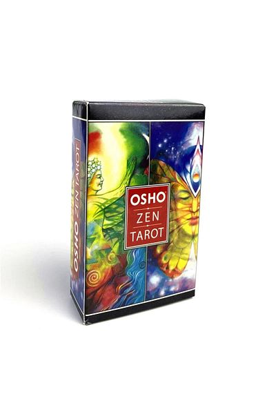 JIMMYTU White New Osho Zen Tarot Cards Pdf Guidebook English Version Oracle Deck Board Game For Party Board