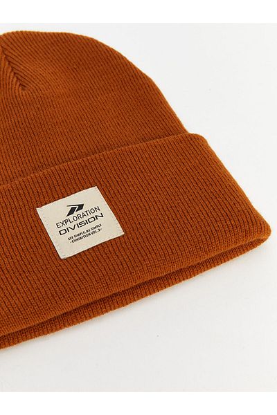LC Waikiki Herren-Baskenmütze mit Etikett-Stickerei