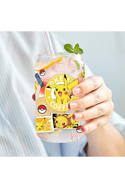 Miniso Ap207 Pokemon Characters Uv Dtf Libby Decals Cartoon Creatures Custom Design 3d Waterproof Cu