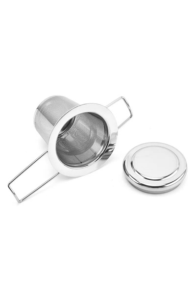 Choice Stainless Steel Mesh Tea Infuser with Lid Reusable Cup Strainer Loose ...