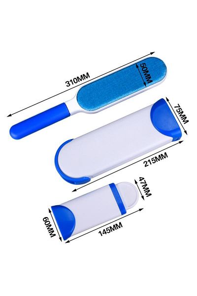 Ovebu Self-Cleaning Dust-Lint Collecting Brush Set