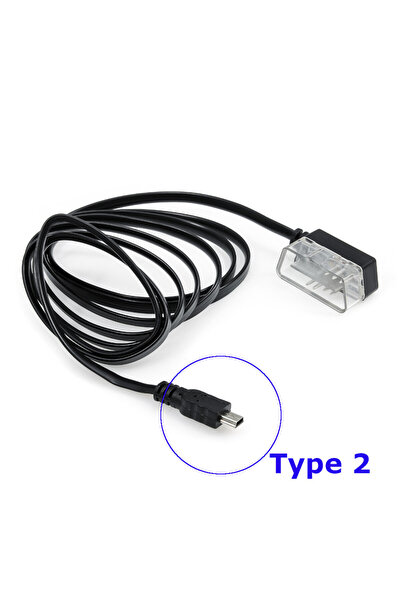 Choice 1 قطعة كابل obd2 usb صغير OBDII 2 7 دبوس إلى كابل اتصال USB صغير لشاشة...
