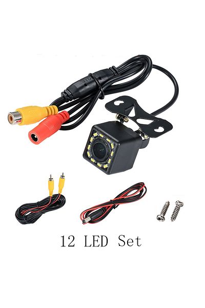 Choice 12 Led Set Wide Angle Hd Car Rearview Camera Rear View Video Vehicle Camera Backup Reverse Camera 12