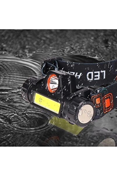 Noas - Seren Kafa Feneri Iki Modlu Madenci Lambası 6500k Beyaz Işık Yl05-2021