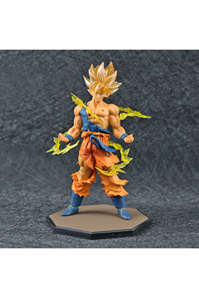 Choice مجسم سون غوكو سوبر سايان من سلسلة دراغون بول من بانداي، بطول 17 سم/6.6...