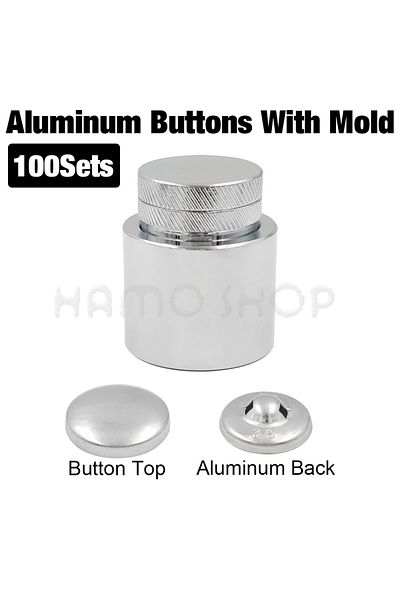 Choice 20l 1.15cm With Aluminum Back 20l-60l Fabric Covered Button Mold Press Die Convenient Mould Tool Ass