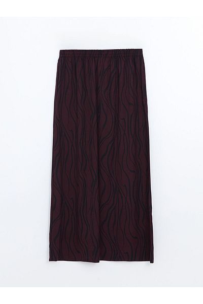 LC Waikiki Fustă de damă cu model cu talie elastică