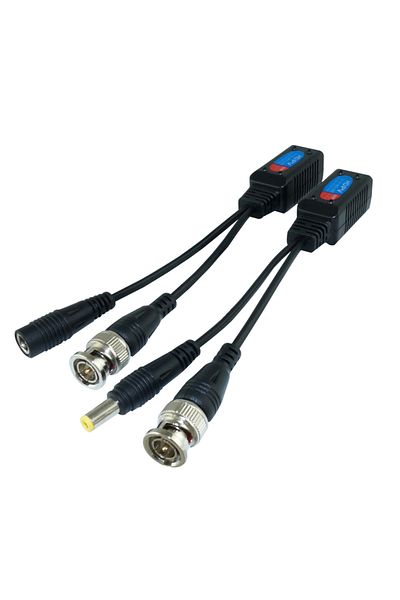 Choice 10 أزواج من موصلات Balun فيديو عالية الدقة بدقة 8 ميجابكسل، تحويل BNC إلى RJ45، دعم إيثرنت ثنائي ملتوي لـ AHD