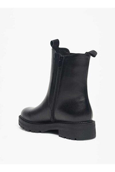 Celeste Women's Solid Boots with Zip Closure