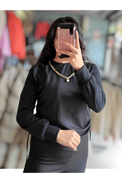 Sublime Butik Γυναικεία Αξεσουάρ Πλαϊνή Δαντέλα Λεπτή Μπλούζα