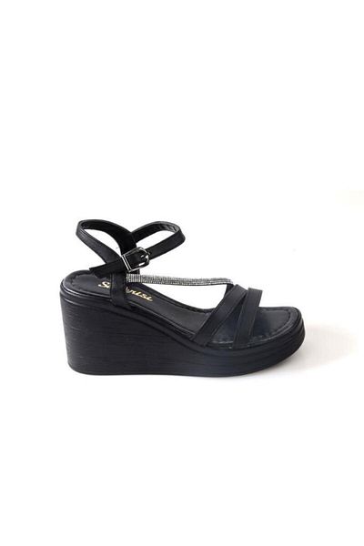Papuçcity Sprs 02829 Wedge Γυναικεία Σανδάλια