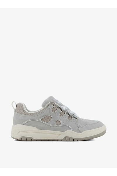 SJ Women's Logo Detail Sneakers with Elastic Lace-Up Closure