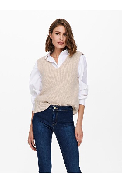 ONLY V-Neck Sweater Sweater