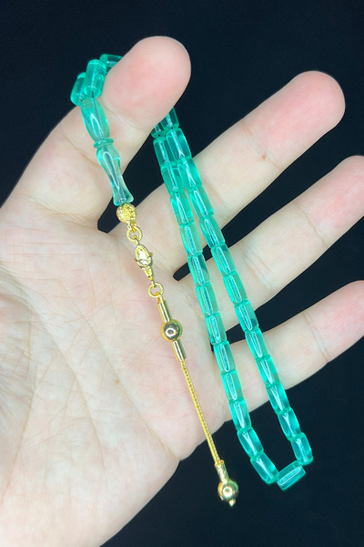 isfahantakı 1.Uçak camı ince gold kaplama süleymaniye püskül 5x10 mm