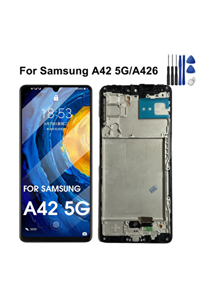 Choice1 شاشة Incell مع إطار Super AMOLED لشاشة A42 5G، وشاشة A426B، وشاشة A42...