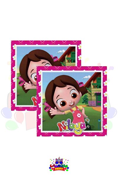 LASAGNA STORE منديل نيلويا 16 قطعة - لوازم مجموعة حفلات أعياد الميلاد