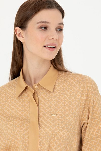 U.S. Polo Assn. Sand Woven Women's Dress - 50279970 -vr085
