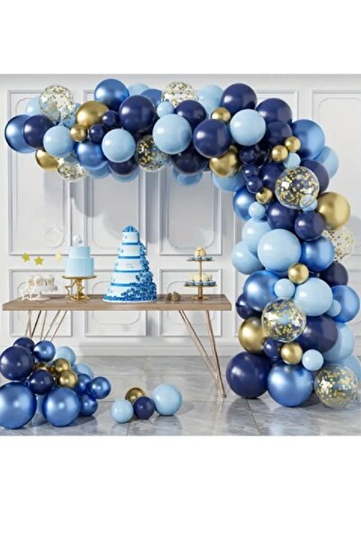 Bkmc Luxury Blue Gold Galaxy - 85 Pieces Sequin (Δώρο αντλίας)