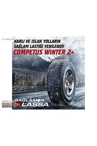 Lassa 225/65R17 106H XL M+S SFM COMPETUS WINTER 2+ (4x4-SUV) KIŞ LASTİĞİ (ÜRE...