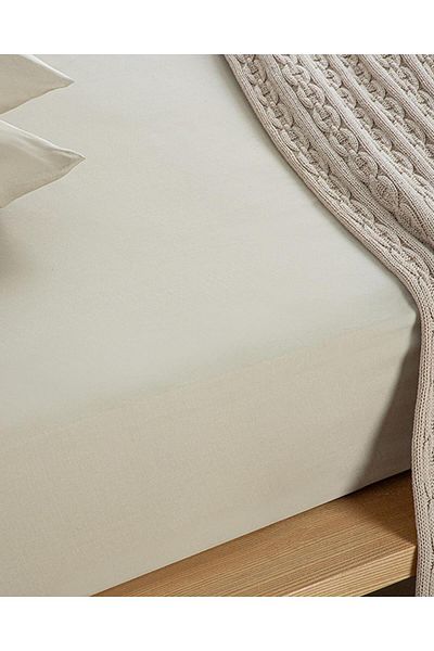 İMPERİALHOME Cotton Single Bed Sheet Set - Elastic Pillow with Cover