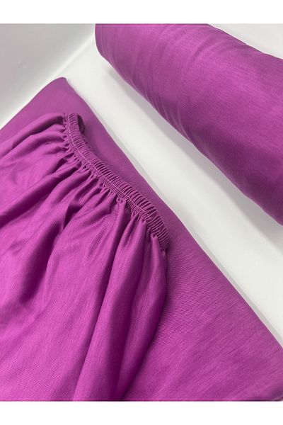 pınarhome collectıon Break Size 120 X200 Rubbered Bed Sheet 100% Cotton Made with Soft Combed and Durable Rubber