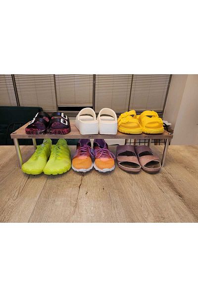 Pratik Yaşam Tall Shoe Rack, Flower Pot, Flower Holder, Countertop Shelf