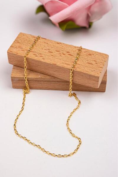 latif kuyumcu 14 Ayar Unisex Forse Zincir 55 Cm Altın Zincir Lkznc1090