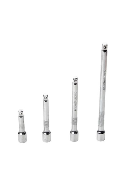 STONEGO 1 Set(4PCS) 4-piece Impact Socket Extensions Set, Chrome Vanadium Steel For Wrenches - Durab