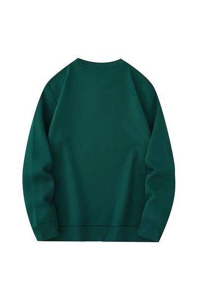 QUEENSTOWN Φούτερ Unisex Nefti Πράσινη μονόχρωμη Oversize Crew Neck