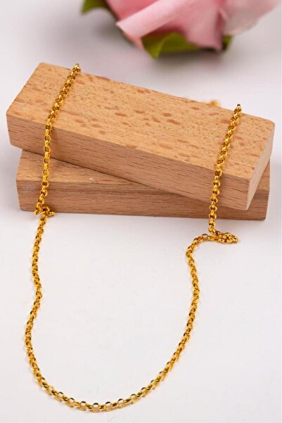 latif kuyumcu 22 Ayar Kadın Doç Zincir 55 Cm Altın Zincir Lkznc1093